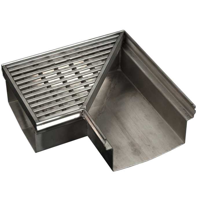 Click Drain system corner connector